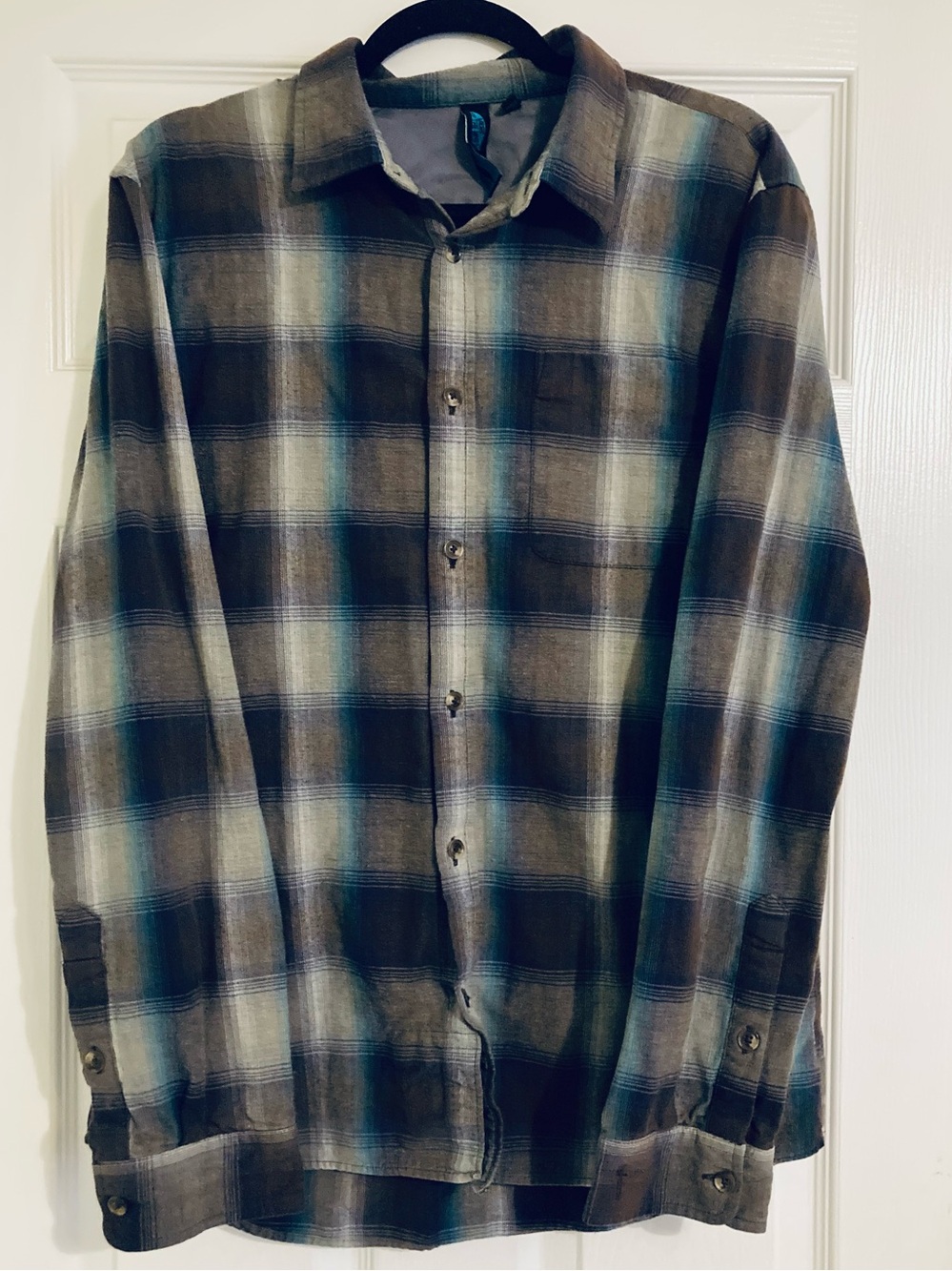 Vans X Johnny Layton Grunge Plaid Button Up